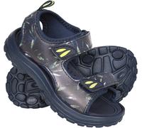 Mountain Warehouse Sand Kids Sandals - Comfortable Footwear, Cushioned Footbed, Touch Strap Fastening, Boys & Girls - Spring Summer, Beach, Walking & Outdoors Navy Kids Shoe Size 13