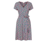 Mountain Warehouse 'santorini' Lightweight Flattering Fit Uv Protection Jersey Wrap Dress In Coral Coral 18