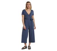 Mountain Warehouse Santorini Womens Wrap Jumpsuit - UPF 50+, Ladies Lightweight & Breathable Casual Dress - Spring, Summer, Outdoors & Everyday wear Blue Women's Size 10