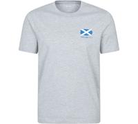 Mountain Warehouse Scotland Mens Short Sleeved T-Shirt - Grey