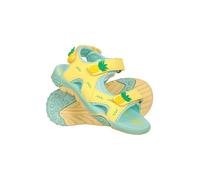 Mountain Warehouse Seaside Junior Sandals - Neoprene Lining, Flexible Kids Shoes, Removable Heel Strap Beach Shoes - For Walking, Travelling & Beach Bright Yellow Kids Shoe Size 11