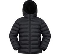 Mountain Warehouse Seasons Fur-Lined Kids Padded Jacket - Black - Black - Size: 5-6y