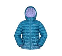 Mountain Warehouse Seasons Kids Padded Puffer Jacket Teal (Printed) 3-4y