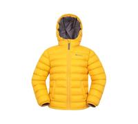 Mountain Warehouse Seasons Kids Padded Puffer Jacket | Water Resistant, Lightweight Coat with Hood for Boys & Girls, Insulated for Warmth, Suitable for School, Light Rain, Winter
