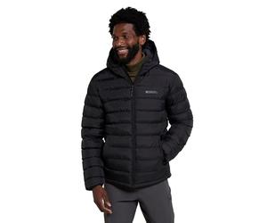 Mountain Warehouse Seasons Mens Fur-Lined Padded Jacket Black 4XL