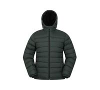 Mountain Warehouse Seasons Mens Fur-Lined Padded Jacket Green M