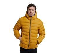 Mountain Warehouse Seasons Mens Fur-Lined Padded Jacket Mustard XS