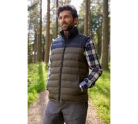 Mountain Warehouse Seasons Men's Padded Gilet Water Resistant Walking Vest Coat