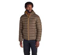 Mountain Warehouse Season Mens Padded Jacket - Water Resistant Puffer Coat, Lightweight, Lab Tested to -30C, Microfibre Filler - Spring Summer, Travelling, Walking Dark Khaki 4XL