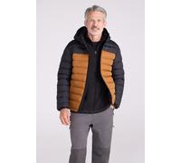 Mountain Warehouse Season Mens Padded Jacket - Water Resistant Puffer Coat, Lightweight, Lab Tested to -30C, Microfibre Filler - Spring Summer, Travelling, Walking Gold XXS