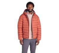 Mountain Warehouse Seasons Mens Puffer Padded Jacket | Water Resistant Fur-Lined Rain Coat with Hood, Lightweight & Fleece-Lined Insulated for Warmth & Comfort, for Everyday Wear