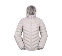 Mountain Warehouse Seasons Padded Winter Jacket Water Resistant In Light Beige Light Beige 22