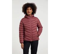 Mountain Warehouse Seasons Womens Padded Jacket - Water Resistant Coat, Puffer Jacket, Front Pockets, Adjustable Elastic Cuffs & Hood - For Autumn, Winter, Outdoors Rust Women's Size 22