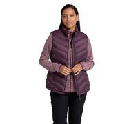 Mountain Warehouse Seasons Womens Fur Lined Gilet - Water-Resistant Sleeveless Jacket with Padded Insulation - Autumn Winter, Camping, Outdoors, Travelling & Hiking Purple Women's Size 14