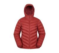 Mountain Warehouse 'Seasons' Womens Padded Jacket Water Resistant Insulated Winter Coat Orange Polyamide - Size 20 UK