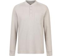 Mountain Warehouse Selby Mens Waffle Henley Tee - Beige - Beige - Size: XL