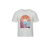Mountain Warehouse Sequin Sunrise Kids Tee Off White Kids Size 5-6 Years