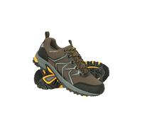 Mountain Warehouse Shadow Mens Waterproof Softshell Shoes - IsoDry Upper Rain Footwear, Phylon Midsole Boots, High Traction - Best for Spring Summer, Outdoors, Camping Green Adult Shoe Size 7