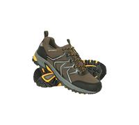 Mountain Warehouse Shadow Mens Waterproof Softshell Shoes - IsoDry Upper Rain Footwear, Phylon Midsole Boots, High Traction - Best for Spring Summer, Outdoors, Camping Green Adult Shoe Size 11