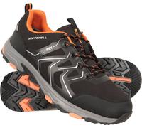 Mountain Warehouse Shadow Mens Waterproof Softshell Shoes - IsoDry Upper Rain Footwear, Phylon Midsole Boots, High Traction - Spring Summer, Outdoors, Camping Black Adult Shoe Size 10