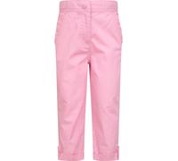 Mountain Warehouse Shore Kids Capri Trousers - Lightweight Pants in Length 3/4 with Lots of Pockets, Boys & Girls Bottoms - Spring Walking, Hiking, Outdoors & Trekking Pink Teen Size 13 Years