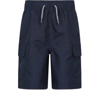 Mountain Warehouse Shoreline Kids Cargo Boardshorts - Navy - Navy - Size: 5-6y