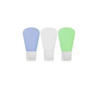 Mountain Warehouse Silicone Travel Bottle Set White (One Size)