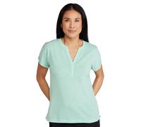 Mountain Warehouse Skye Womens Slub T-Shirt - UV Protection Ladies Casual Active Tee, Lightweight Top, Breathable - Spring Summer, Holiday, Gym, Outdoors Mint - Unicorn Women's Size 14