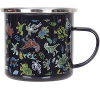Mountain Warehouse Small Dino Enamel Mug - 200ml - Navy