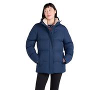 Mountain Warehouse Snow Borg Lined Womens Padded Jacket - Warm & Cosy - Womens Coat with Thermal Padding - Autumn Winter, Outdoors, Travelling & Hiking Navy Women's Size 10