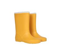 Mountain Warehouse Snow Warm Lined Kids Wellie Mustard Junior Shoe Size 1