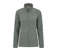 Mountain Warehouse Snowdon Womens Full Zip Fleece - Lightweight Ladies Sweater Top, Breathable Baselayer, Antipill - Best for Spring Summer, Camping & Hiking Khaki Women's Size 16