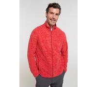 Mountain Warehouse Snowdon II Mens Full-Zip Fleece Jacket - Red - Red - Size: XXS