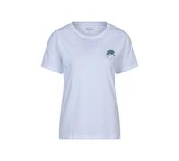 Mountain Warehouse 'snowdon' Lightweight 100% Cotton Casual Short Sleeve Graphic T-Shirt In White White 8