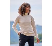 Mountain Warehouse Snowdon Melange Womens Fleece - Beige - Beige - Size: 4