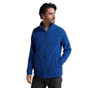 Mountain Warehouse Snowdon Mens Full Zip Fleece - Midlayer Pullover, Breathable Jacket, Soft Outerwear, Smooth Fleece Top - For Spring Summer, Travelling Cobalt S