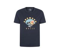 Mountain Warehouse Snowdon Mens Short-Sleeved T-Shirt - UV Protect Max, Lightweight - Summer Exploring & Outdoors Navy XL