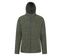 Mountain Warehouse Snowdon Microfleece Mens Hoodie Dark Khaki M
