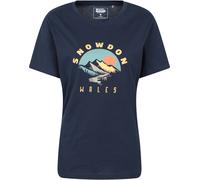 Mountain Warehouse Snowdon Womens Relaxed Short-Sleeved T-Shirt - Navy - Navy - Size: 8