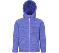 Mountain Warehouse Snowdonia 2 Kids Fully Borg Lined Hoodie - Purple