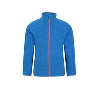 Mountain Warehouse Snowdonia Kids Fleece Jacket - Soft Touch Sweater, Lightweight, Quick Drying Pullover, Antipill Top, Practical - For Spring Summer, Travelling Blue (01) Teen Size 13 Years