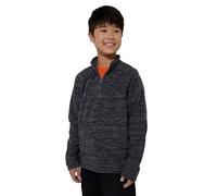 Mountain Warehouse Snowdonia Kids Half-Zip Fleece - Lightweight & Breathable Microfleece Sweatshirt, Boys & Girls - Autumn Winter, Outdoors, Travelling & Hiking Alloy Grey Kids Size 11-12 Years