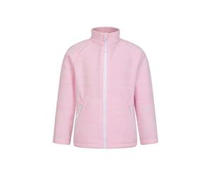Mountain Warehouse Snowdonia Kids Soft Fleece Jacket | Boys & Girls Lightweight & Breathable Full Zip Sweater Top, Quick Drying Pullover with Zipped Pockets, For Layering, Winter