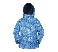 Mountain Warehouse Snowdrop Printed Kids Ski Jacket - Blue - Blue - Size: 7-8y