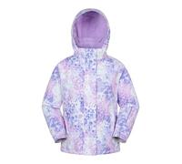 Mountain Warehouse Snowdrop Printed Kids Ski Jacket | Comfortable Snowproof & Fleece Lined Coat with Hood, Zipped Pockets & Snowskirt for Secure Protection & Comfort, For Winter