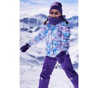 Mountain Warehouse Snowdrop Printed Kids Ski Jacket - Pink - Pink - Size: 7-8y
