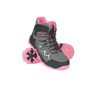Mountain Warehouse Softshell Kids Waterproof Boots | Boys & Girls Comfy & Breathable Mesh Lining Footwear, Durable Synthetic Upper & High Traction Outsole for Grip, For Hiking