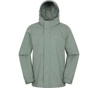 Mountain Warehouse Solar Kids Waterproof Jacket - Green - Green - Size: 7-8y