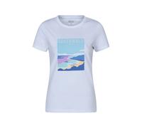 Mountain Warehouse 'southwold' Lightweight Casual Short Sleeve 100% Cotton Graphic Tee In White White 10