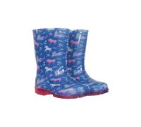 Mountain Warehouse Splash Kids Flashing Lights Welly Waterproof Light Up Boots